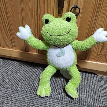 かえるのピクルス ポージングピクルス Mサイズ ぬいぐるみ 大きい かえるのピクルス Mサイズ にじいろピクルス